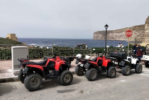 From Malta: Gozo Full-Day Quad Tour with Lunch and Boat Ride
