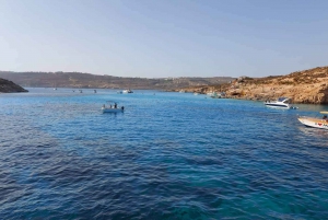 Malta: Gozo Island Sunset Tuk-Tuk Tour m / Middag & Transfer