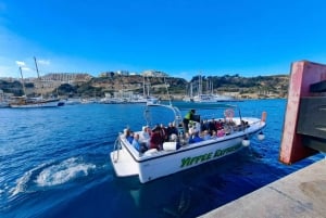 Malta: Gozo Island Sunset Tuk-Tuk Tour m / Middag & Transfer