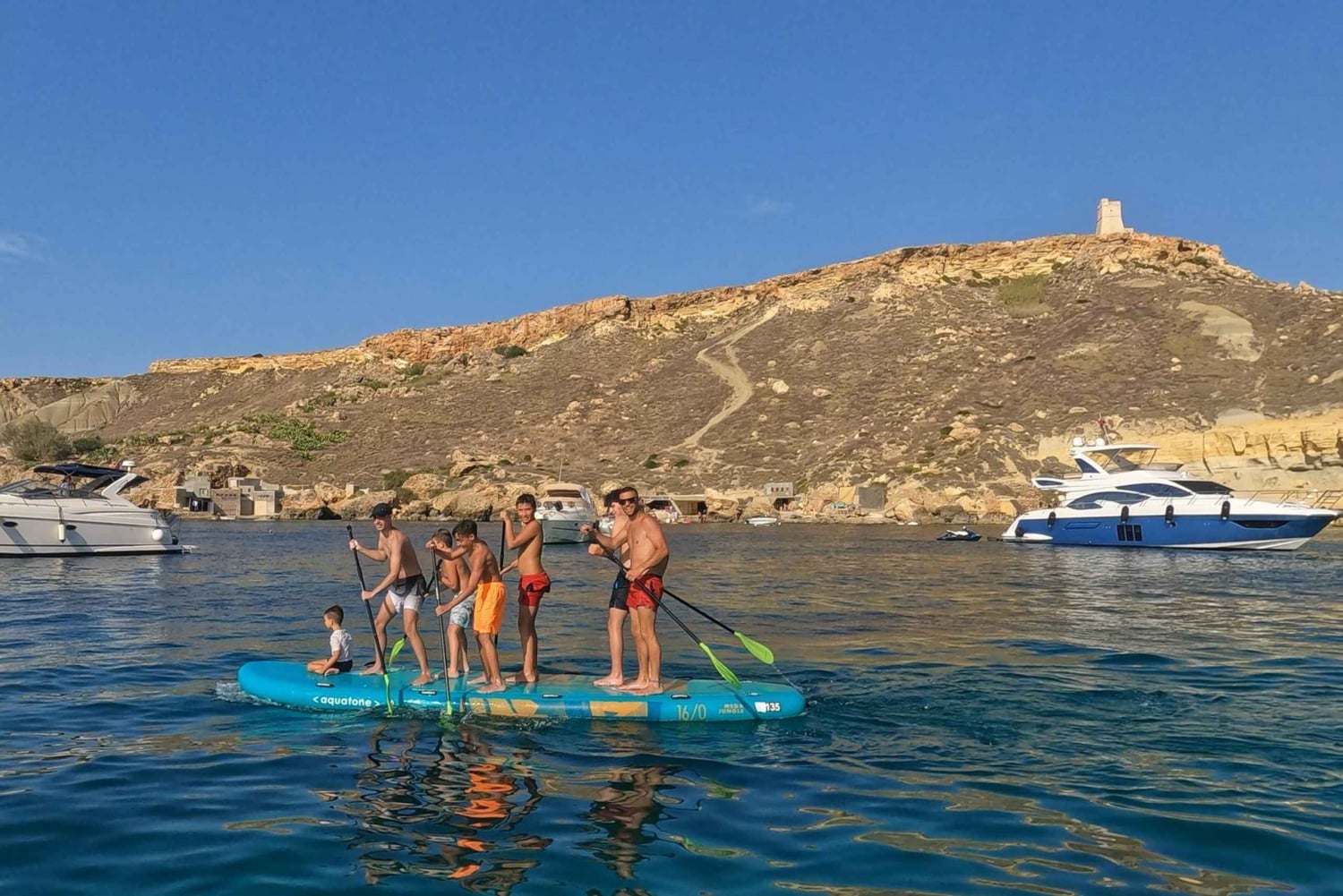 Malta: Guided Giant SUP Tour