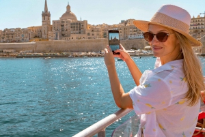 Malta: Leisure Pass + City Sightseeing Bus & Harbour Cruise