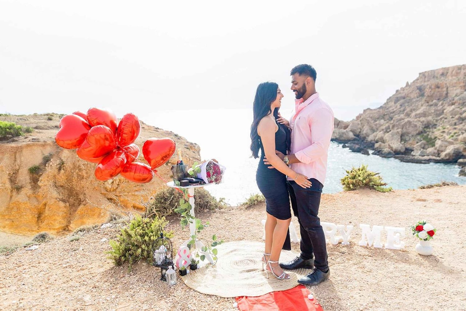 Malta: Huwelijksaanzoek met prachtig uitzicht en picknick