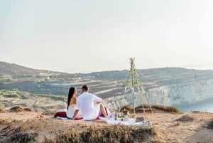 Malta: Huwelijksaanzoek met prachtig uitzicht en picknick
