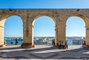 Malta: Dagstur til Mosta, kunstlandsbyen, Mdina og Valletta