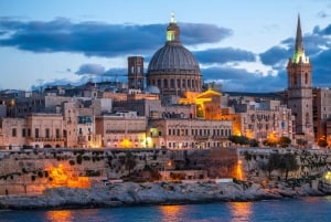 Malta: Night Tour To Valletta, Mosta, Mdina