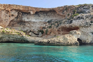 مالطا: الساحل الشمالي والبحيرة الزرقاء وجولة القارب في كومينو