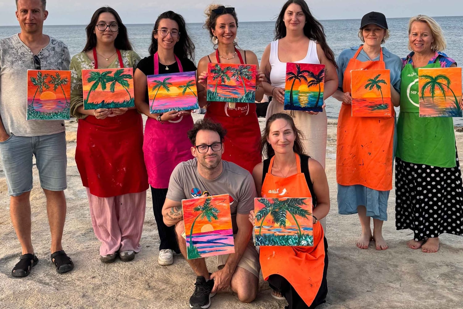 Malta: Original Sip & Paint Experience with Wine