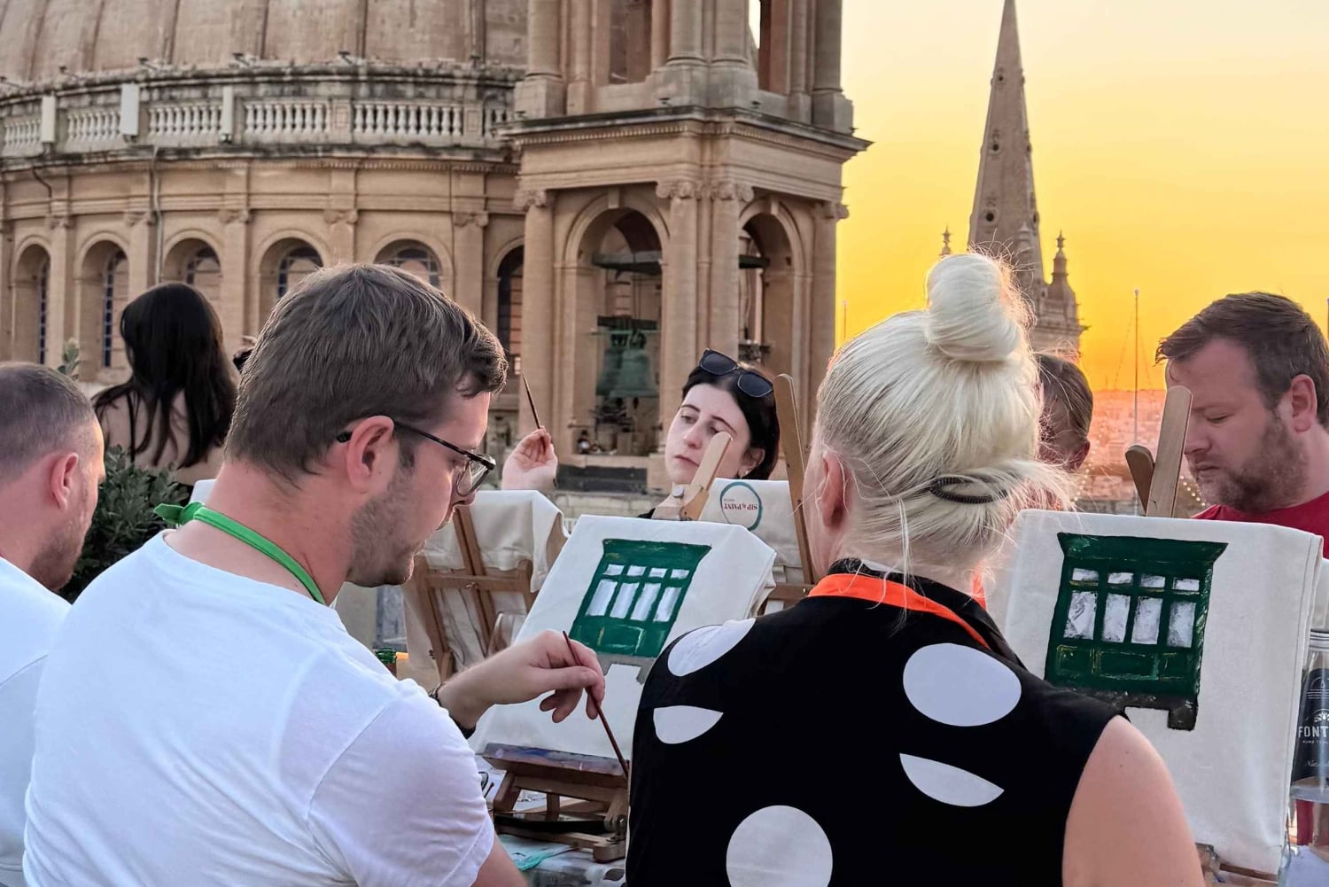 Malta: Original Sip & Paint Experience with Wine