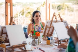 Malta: Original Sip & Paint Experience with Wine