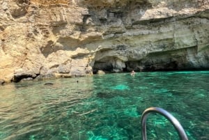 Malta: Private Boat Charter to Blue Lagoon, Comino & Gozo