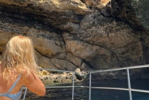 Malta: Privat båtcharter i Den blå lagune, Comino og Gozo