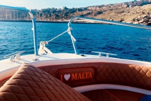 Malta: Privat båtcharter til Den blå lagunen, Gozo og Comino