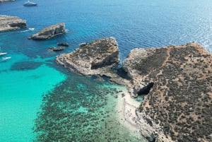Malte : Location de bateau privé pour le lagon bleu, Gozo et Comino
