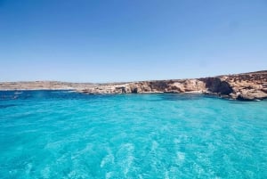 Malte : Location de bateau privé pour le lagon bleu, Gozo et Comino