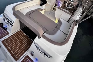 Malta: Privat båtcruise med grotter, strender og badestopp