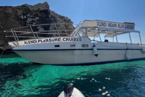 Malta/Gozo: Private Boat to Blue/Crystal Lagoon & Caves