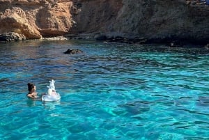 Мальта: частная лодка до Голубой лагуны и Хрустальной лагуны