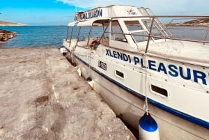 Malta: Privat båd til Blå Lagune & Krystal Lagune