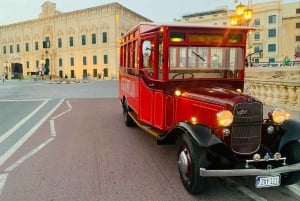 Malta: Private Chauffeur-Driven Vintage Bus