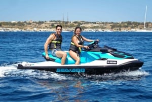 Malta: Privat jetski-oplevelse