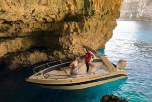 Malta: Privat kryssning med snabbgående båt och badstopp