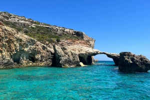 Malta: Private Schnellbootfahrt mit Badestopps