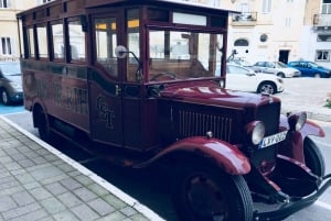 Malta: Scenic Tour med Vintage Bus inklusive Palazzo Falson