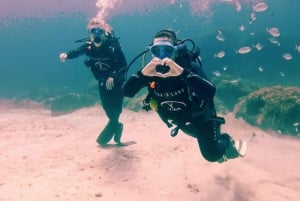 Malta, Scuba diving with instructor