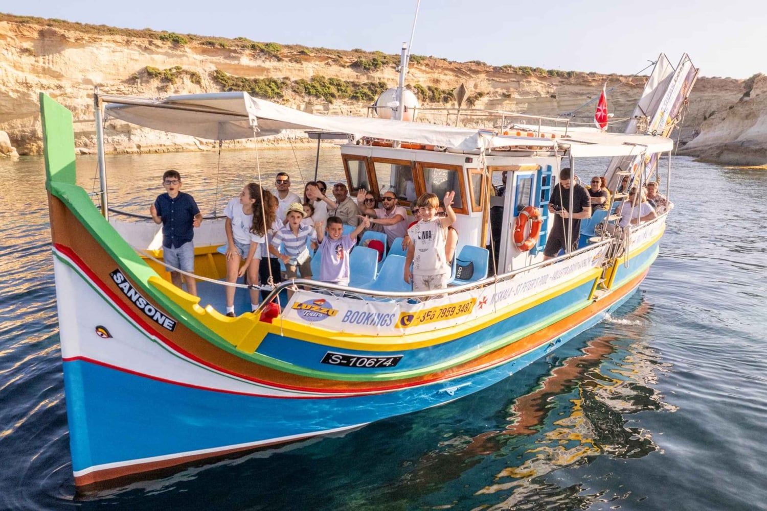 Malta: rejs wycieczkowy o zachodzie słońca do basenu św. Piotra i południowego wybrzeża