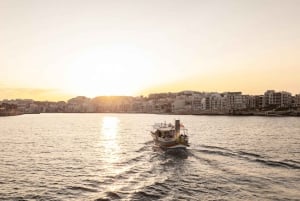 Malta: rejs wycieczkowy o zachodzie słońca do basenu św. Piotra i południowego wybrzeża