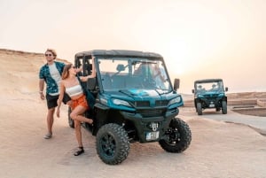 Malta: Sunset Gozo Buggy Tour with Blue lagoon Swimming Stop