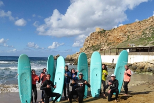 Malta Surf School, lekcje surfingu dla początkujących
