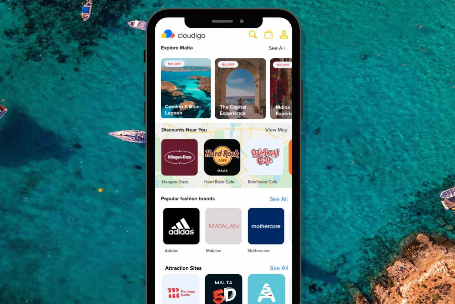 Malta Traveller App (más de 300 descuentos exclusivos)