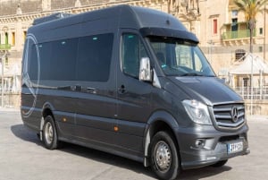 Malta:Van 18-persoons luchthaventransfer van of naar elke locatie