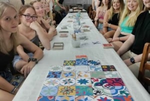 Maltese Tile - Souvenir painting workshop with local