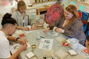 Maltese Tegel - Souvenirschilderworkshop met plaatselijke bewoners