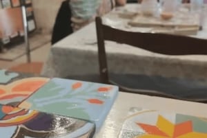 Maltese Tegel - Souvenirschilderworkshop met plaatselijke bewoners