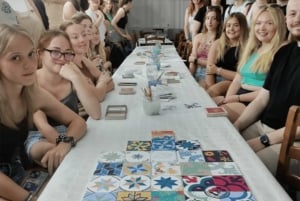 Maltese Tegel - Souvenirschilderworkshop met plaatselijke bewoners