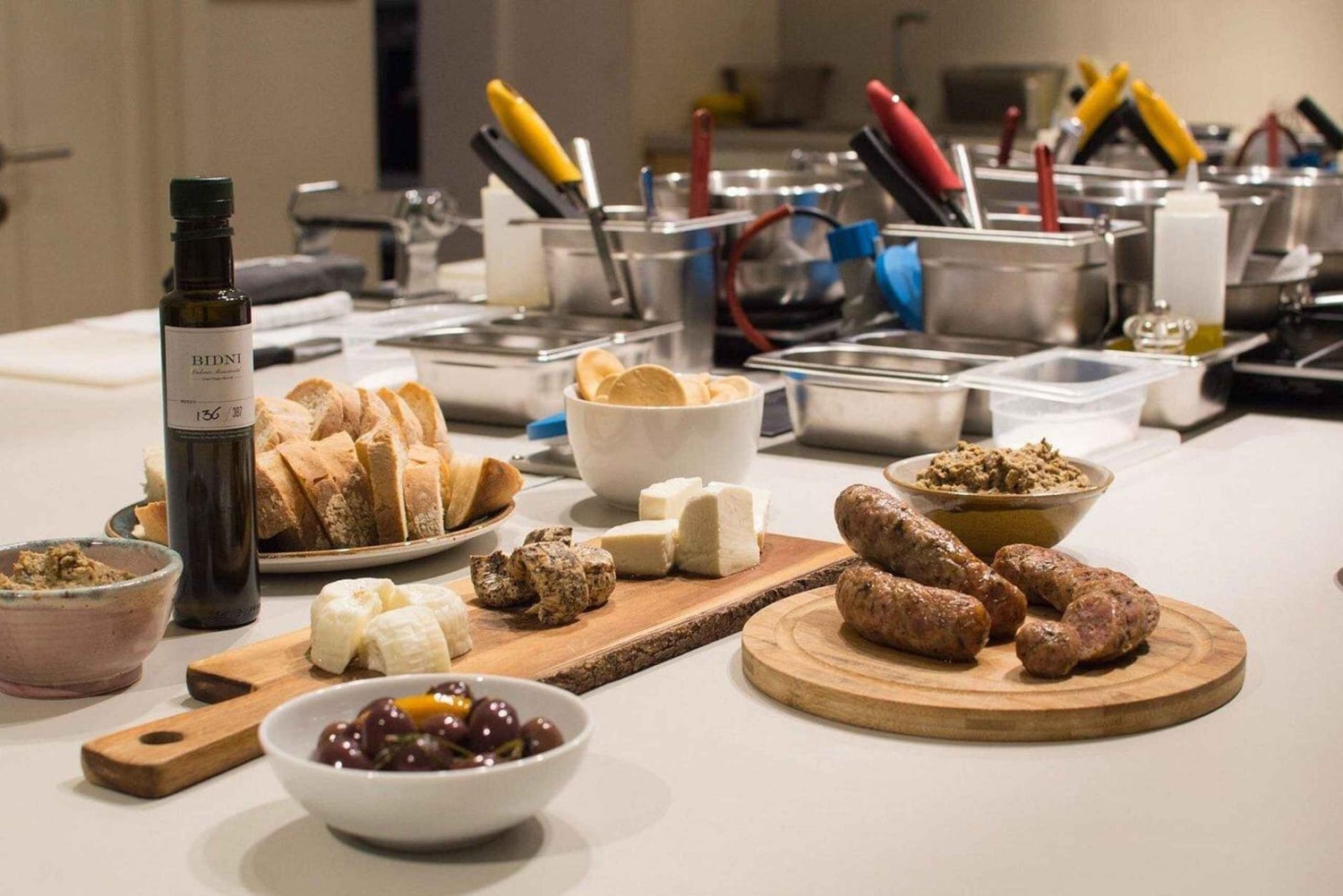 Maltesisk traditionell Ravjul matlagningskurs med vin