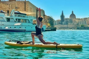 Manoel Island: Stand-Up Paddleboard Yoga Class