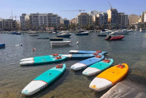 Avventura in SUP sull'isola di Manoel