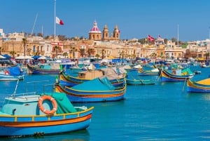 Marsaxlokk: 3 lahden venematka St. Peter's Poolin yksityinen kierros