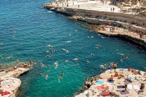 Marsaxlokk: 3 lahden venematka St. Peter's Poolin yksityinen kierros