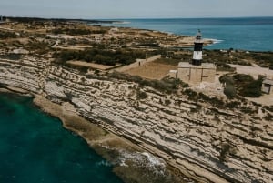 Marsaxlokk: 3 lahden venematka St. Peter's Poolin yksityinen kierros