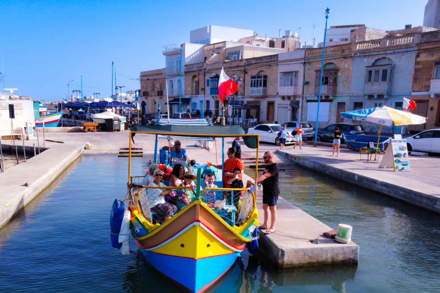Marsaxlokk ja Delimaran rannikon veneretki : sis. Pietarinkirkon