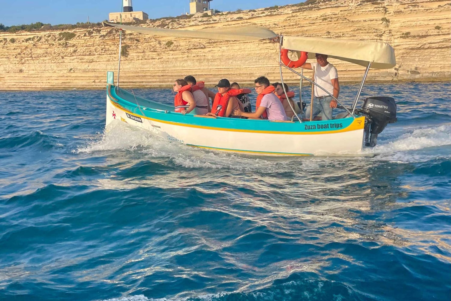 Marsaxlokk: Boottocht naar Sint-Pietersbad