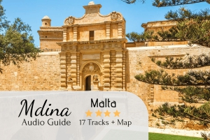 Mdina Audio Tour with Map and Directions