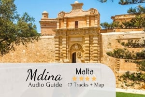 Mdina Audio Tour with Map and Directions