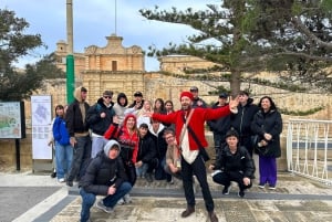 Mdina: Middeleeuwse chaos 15e-eeuws Malta wandeltocht