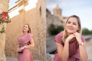 Mdina Professional Photoshoot 45 min over 70 digital Photos